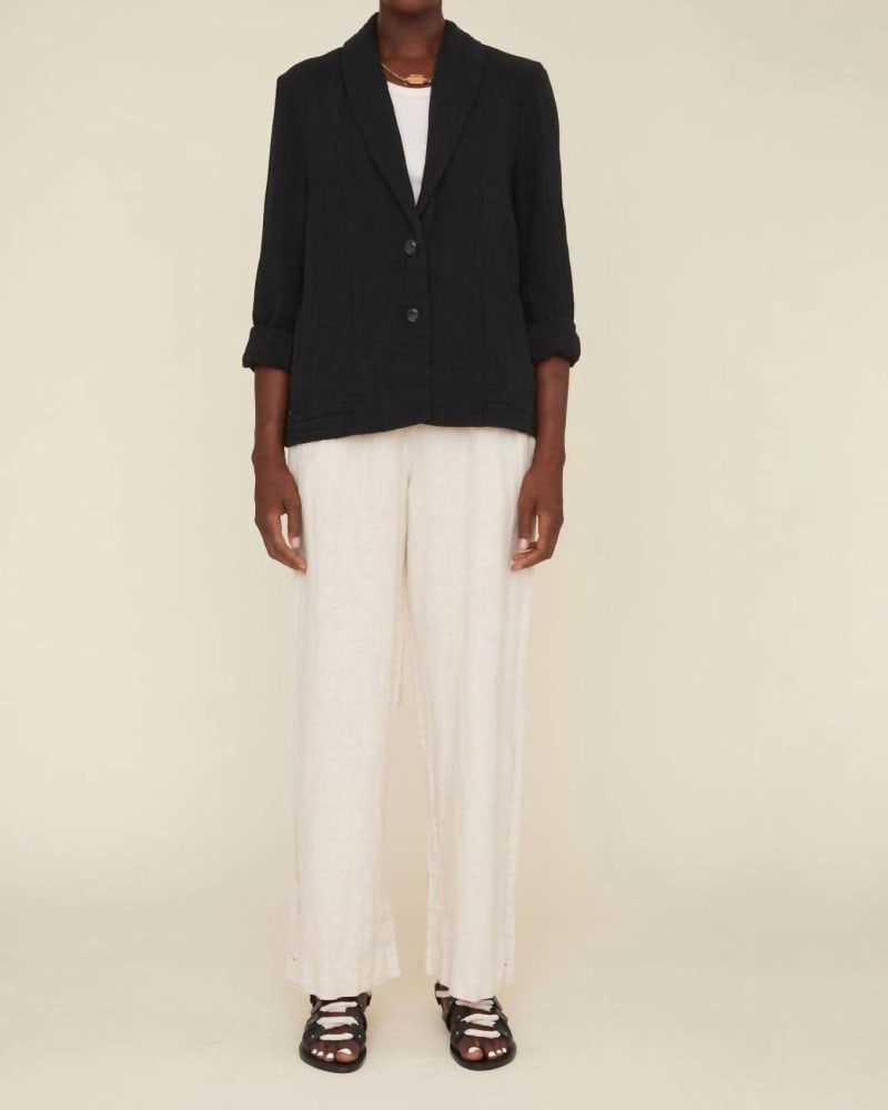 Front of a model wearing a size XL Atticus Pant in Winds in Winds by XIRENA. | dia_product_style_image_id:332234